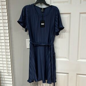 DKNY Navy Mini Dress